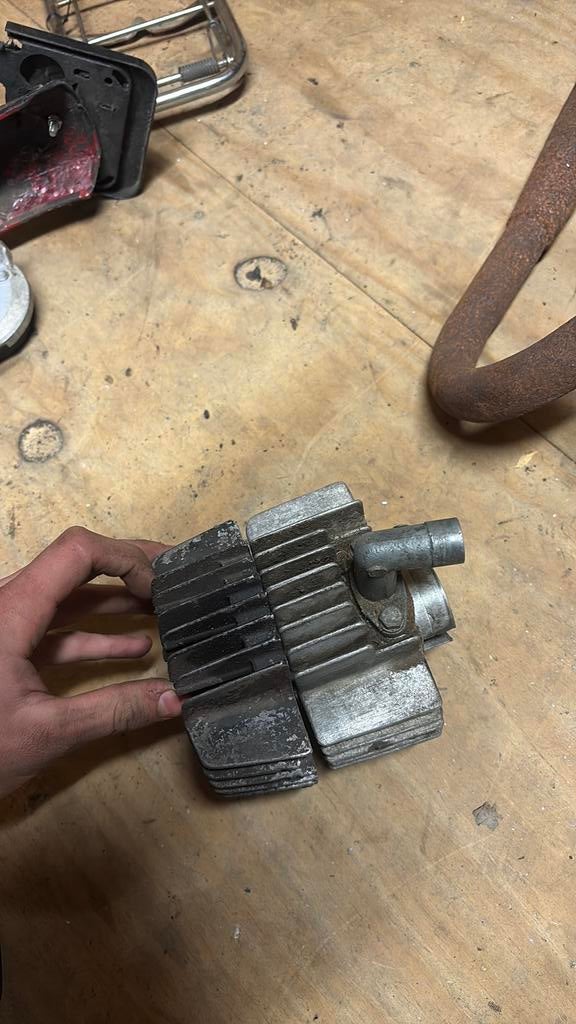Puch maxi cilinder+cilinderkop., Ophalen of Verzenden, Zo goed als nieuw, Cilinder