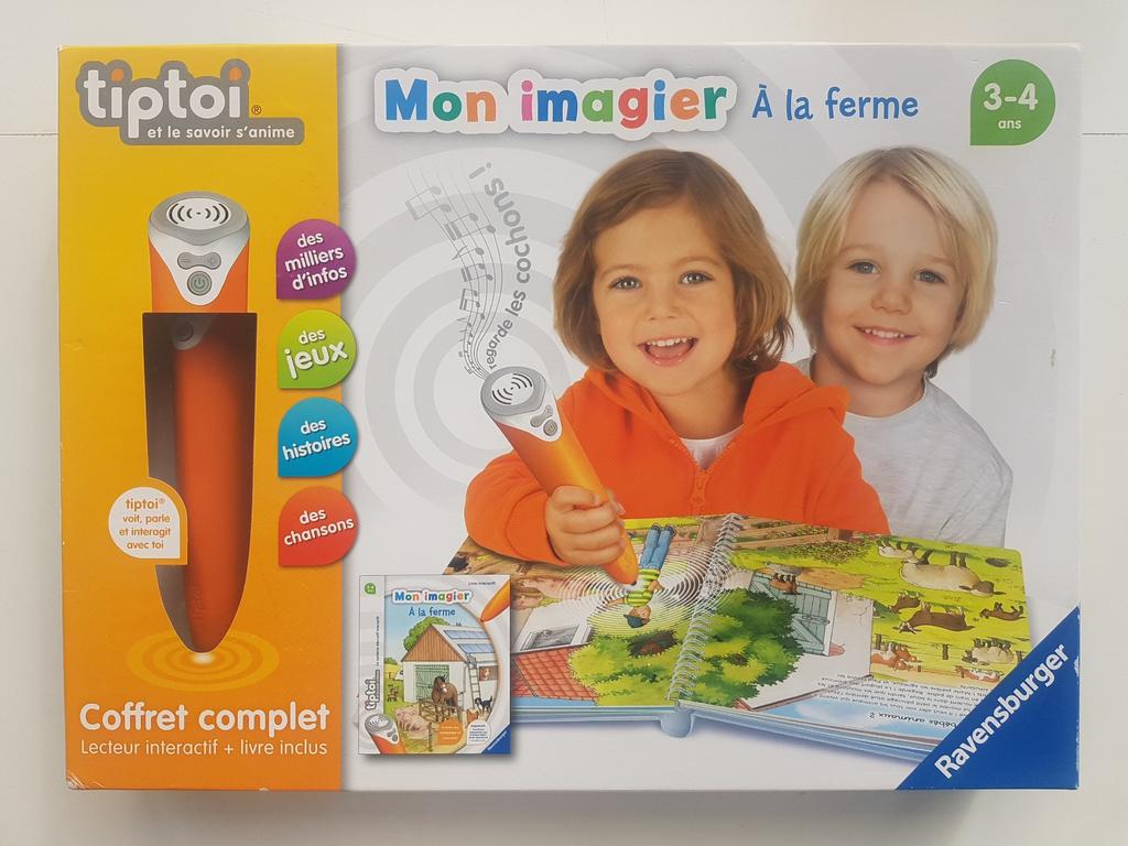 TipToi Set in het Frans: Stift + Boek Boerderij | Français, Ophalen of Verzenden, Zo goed als nieuw, Taal en Lezen, Met geluid