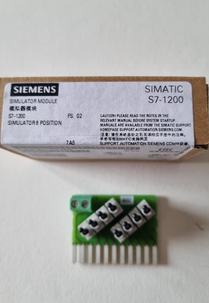 Siemens PLC simulator 8 posities, Ophalen of Verzenden, Nieuw