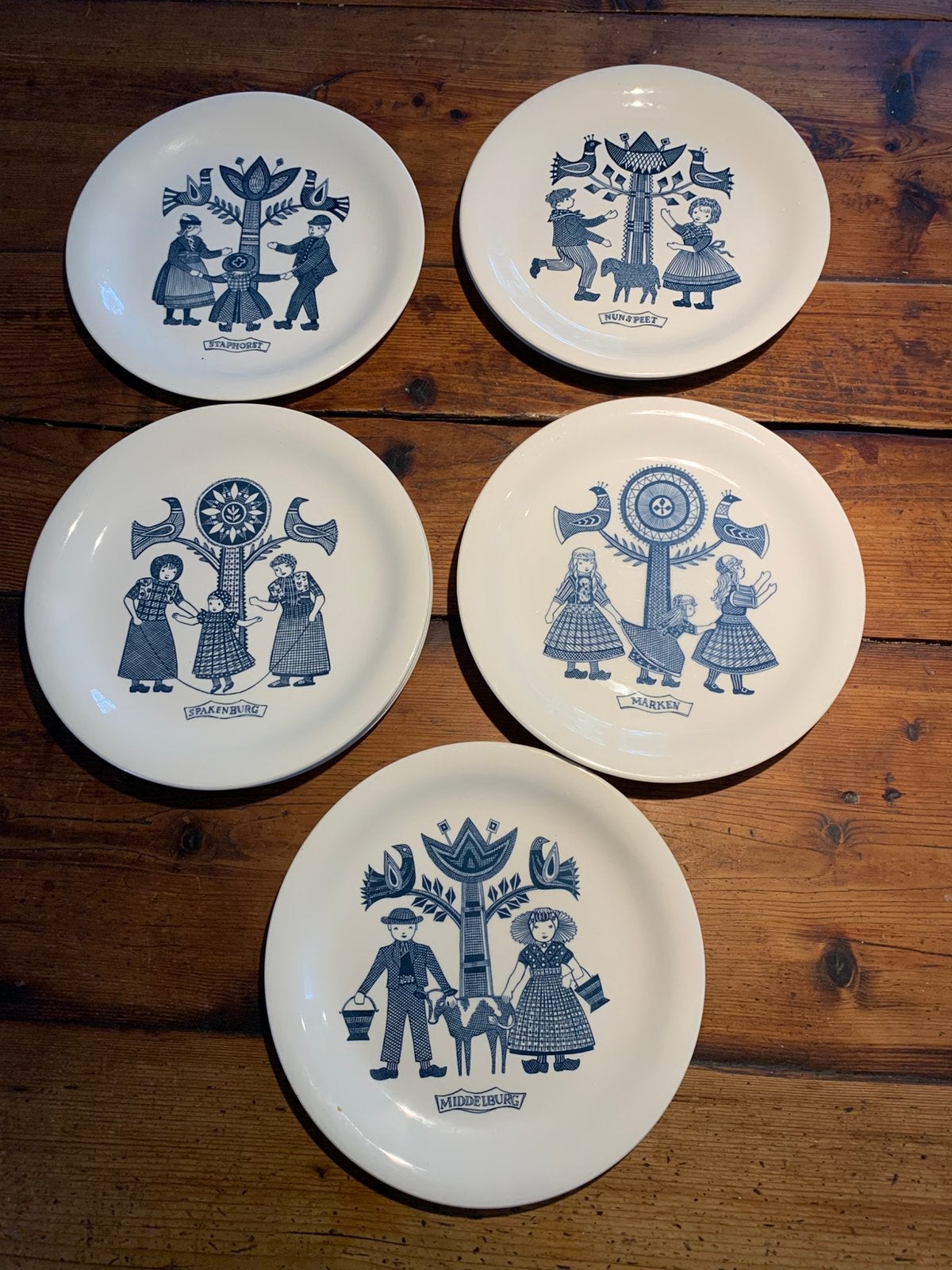 Royal Spinhx bordjes, Ophalen of Verzenden