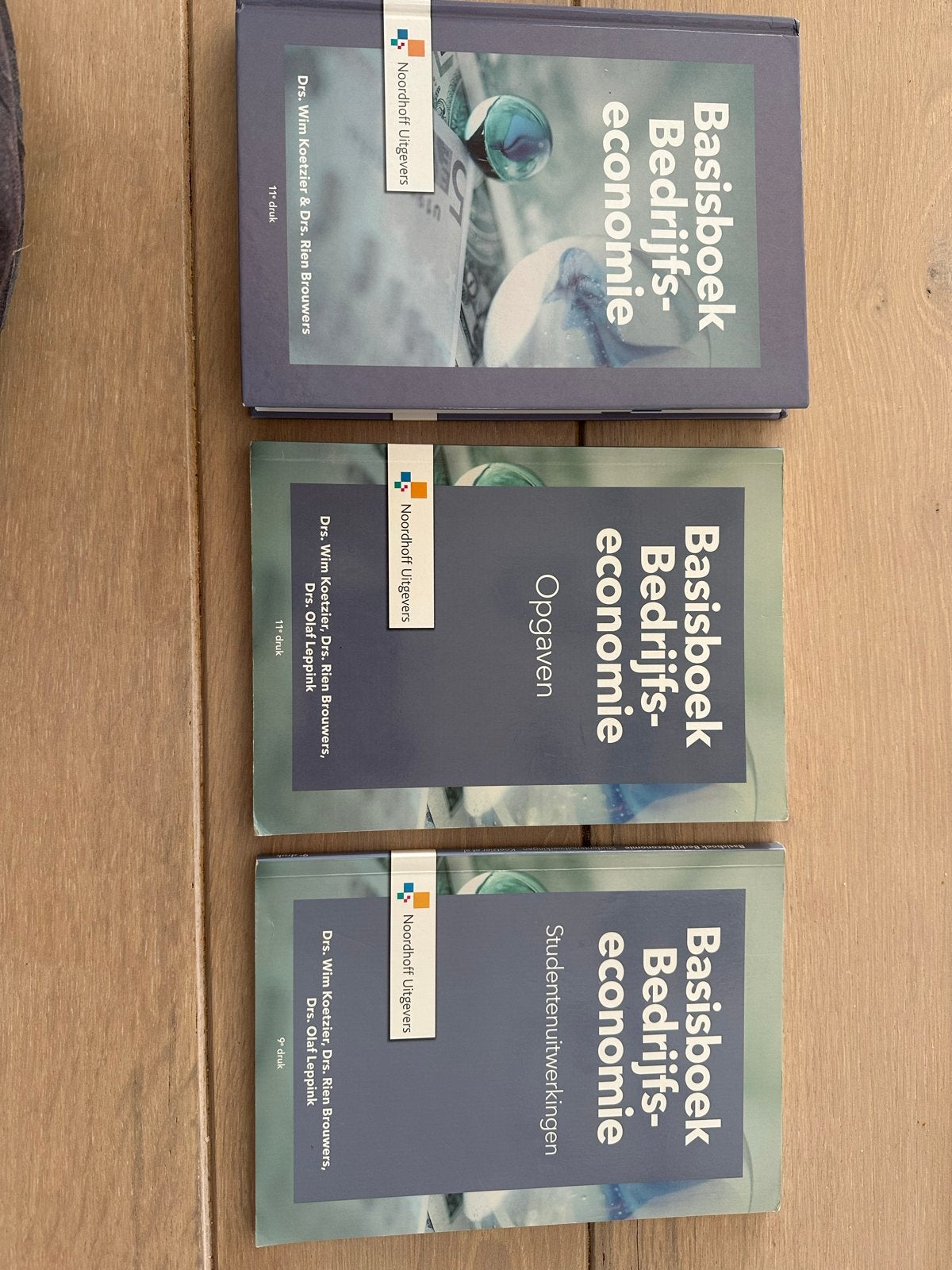 Basisboek Bedrijfseconomie incl. opgaven en uitwerkingen, Ophalen of Verzenden, Gamma, Gelezen, HBO