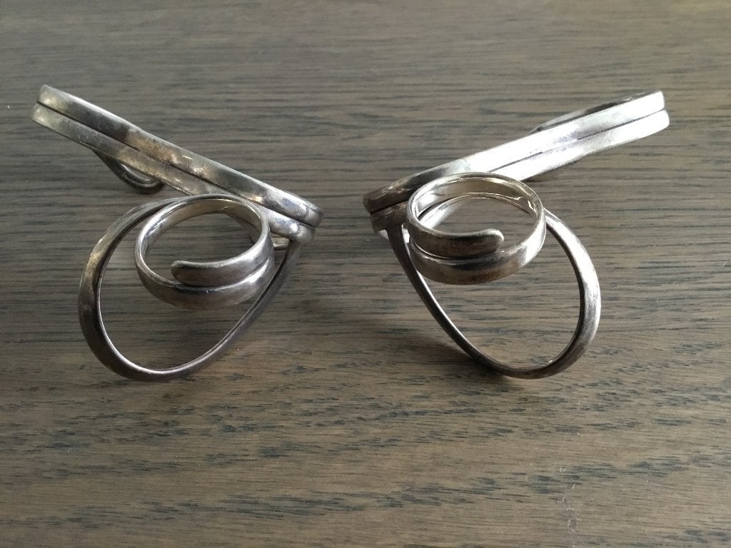 Sterling zilveren braces, Verzenden, Gebruikt