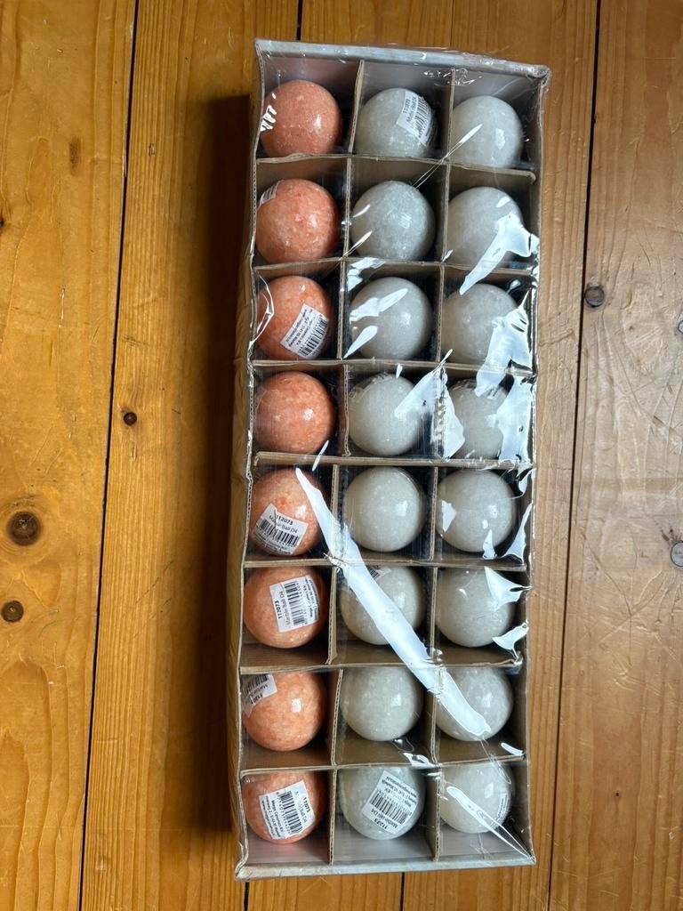 marmeren decoratieballen, Ophalen of Verzenden, Nieuw