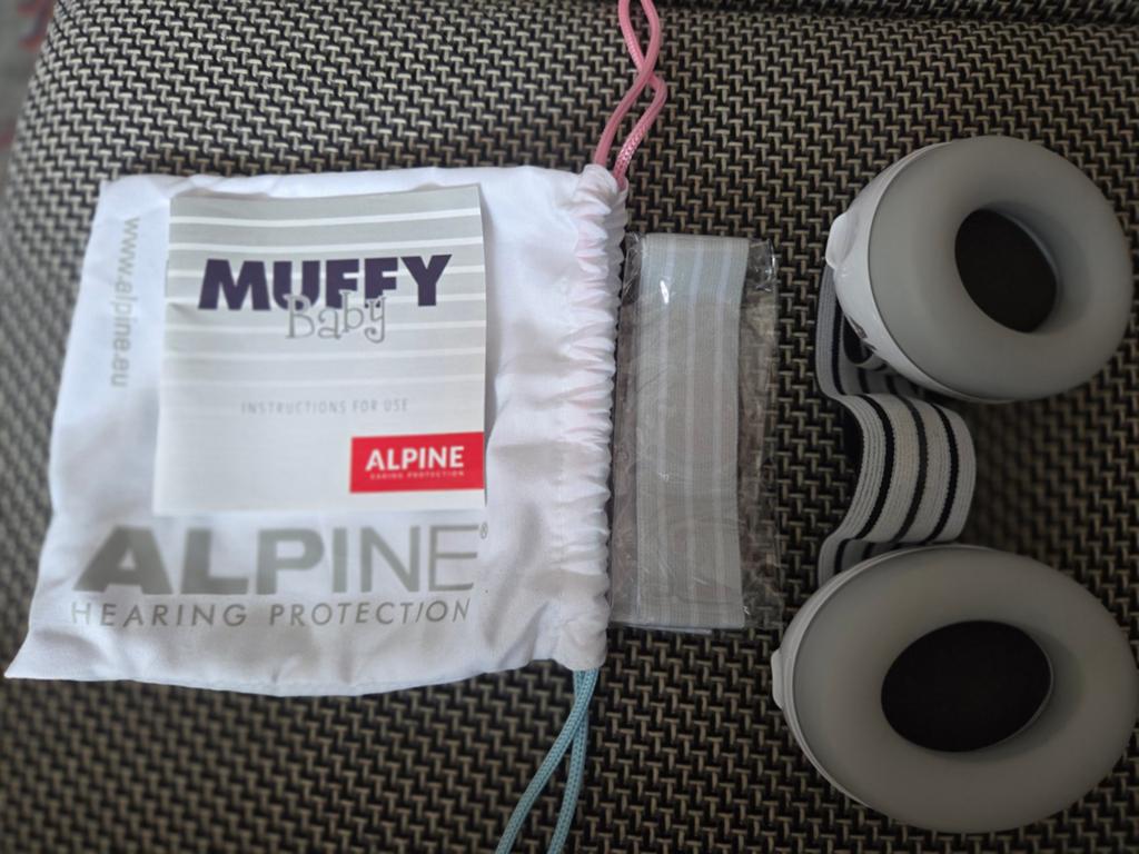 Alpine Muffy Baby gehoorbeschermers, Ophalen of Verzenden, Zo goed als nieuw, Alpine