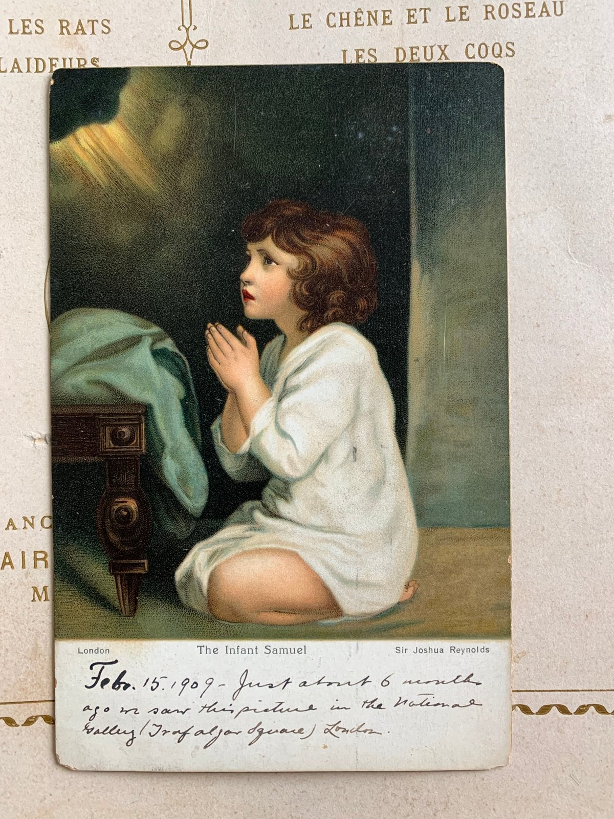 15-2-1909 The infant Samuel (HE), Ophalen of Verzenden, Voor 1920, Gelopen, Kinderen