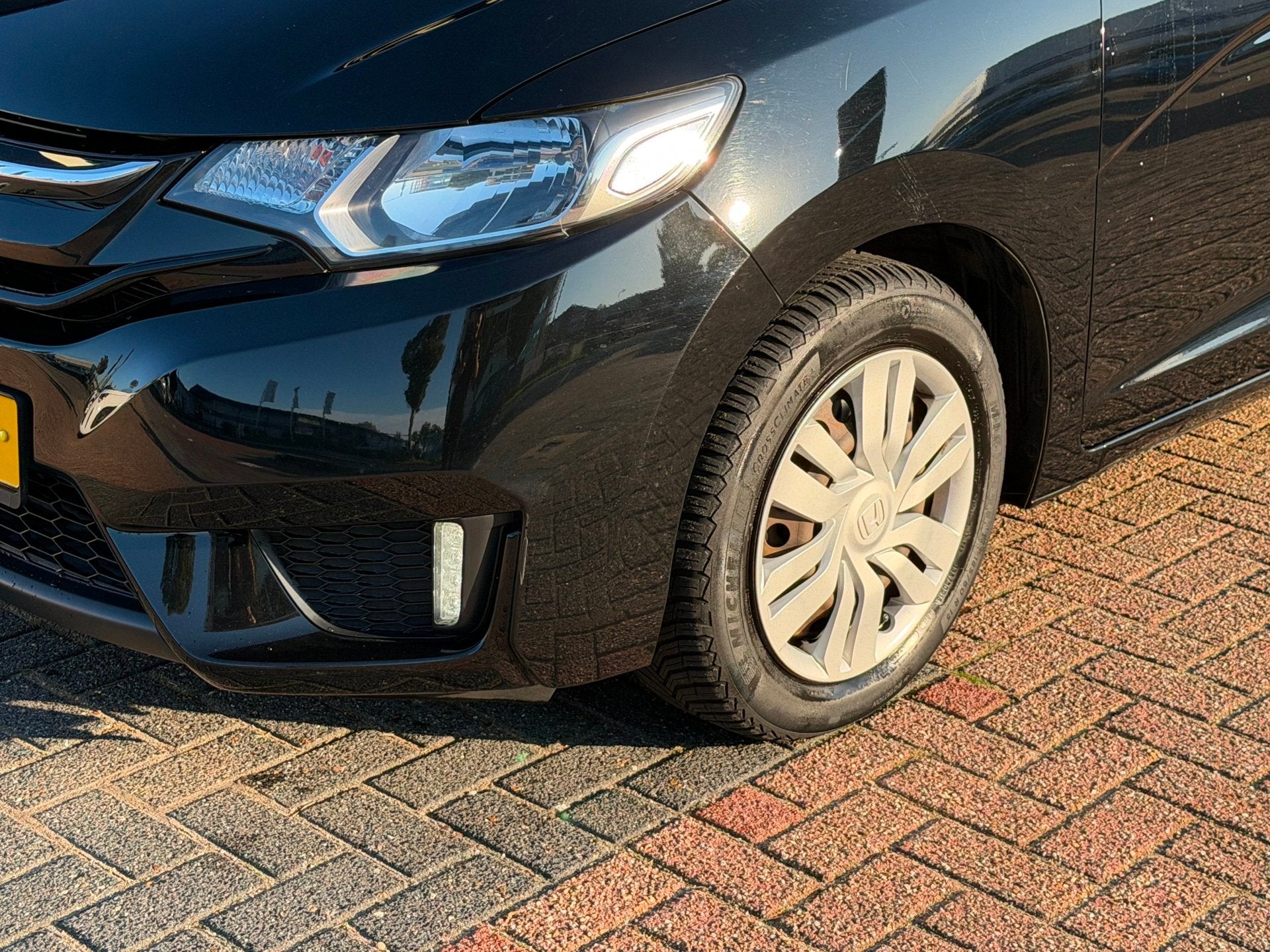 Honda Jazz 1.3 i-VTEC Trend Airco|Cruise|DEALER ONDERHOUDEN, Auto's, Voorwielaandrijving, Gebruikt, Euro 6, 4 cilinders
