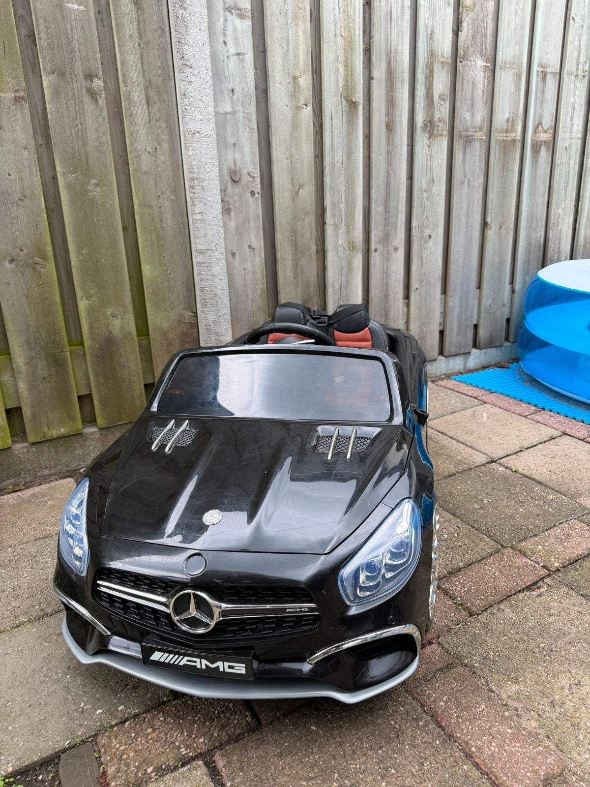 Mercedes-Benz SL 65 AMG elektrische kinderauto, Kinderen en Baby's, Speelgoed | Speelgoedvoertuigen, Ophalen of Verzenden, Gebruikt