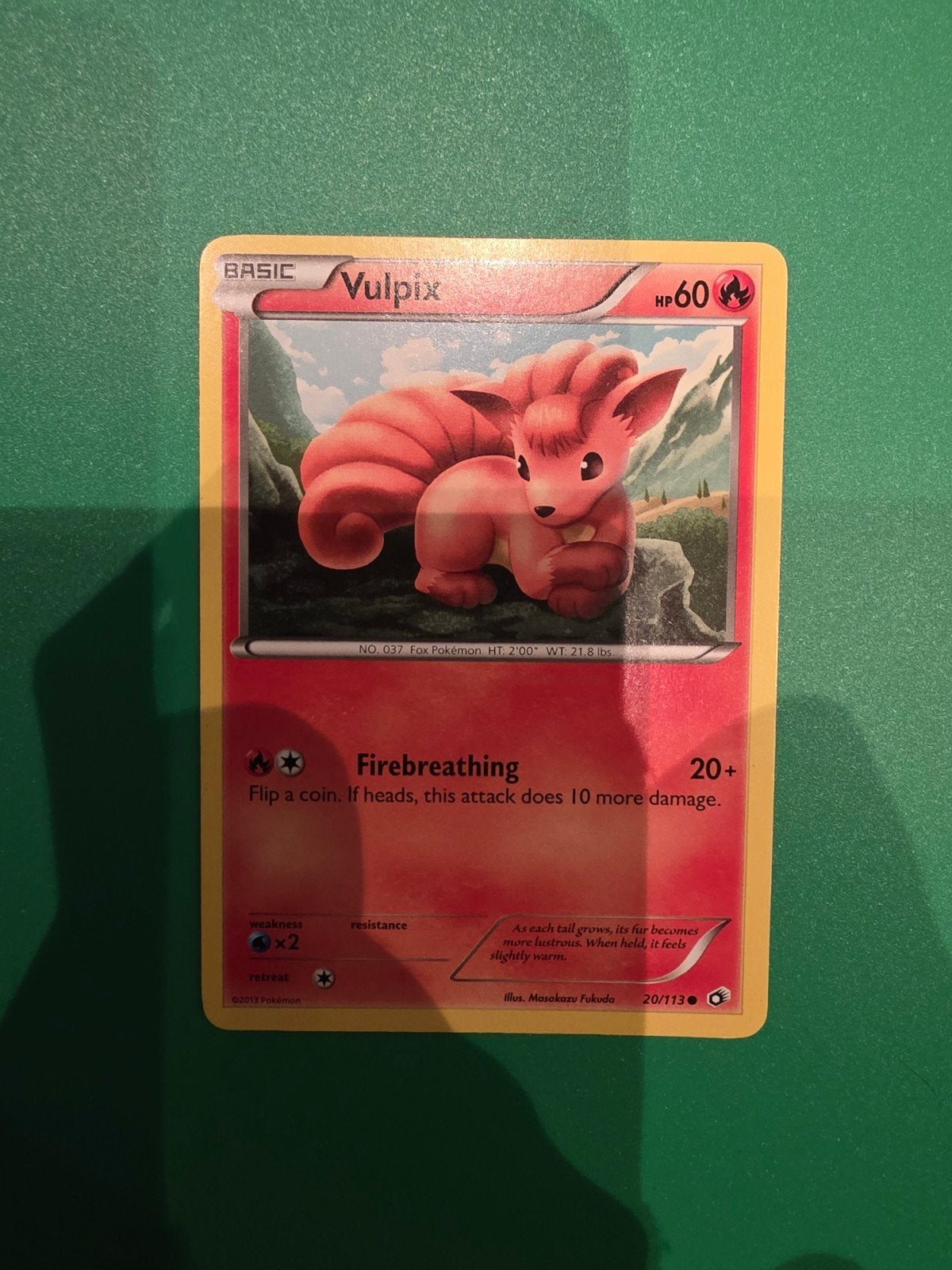 Vulpix 20/113, Ophalen of Verzenden