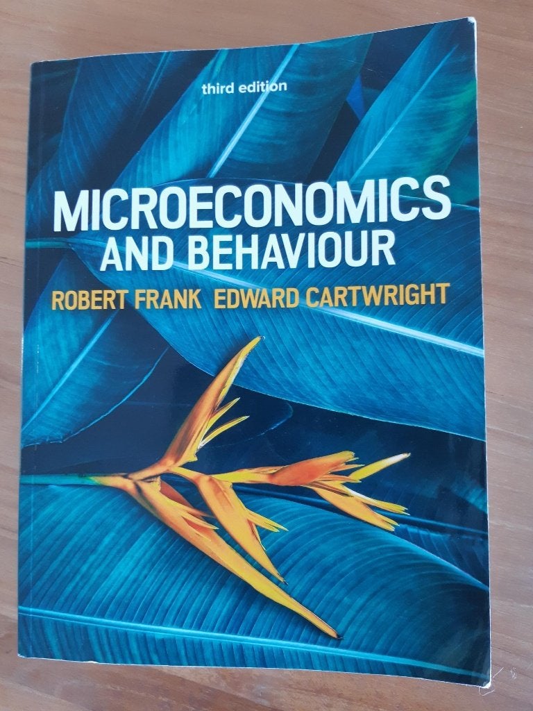 microeconomics and behaviour, Boeken, Ophalen of Verzenden, Beta, WO, Robert frank