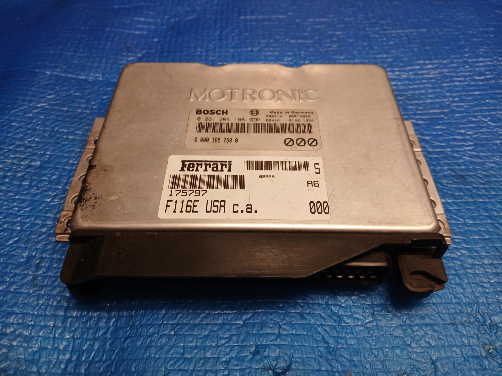 FERRARI ECU / STEUERGERÄT ECM 175797 0261204186 00001657500, Ophalen of Verzenden