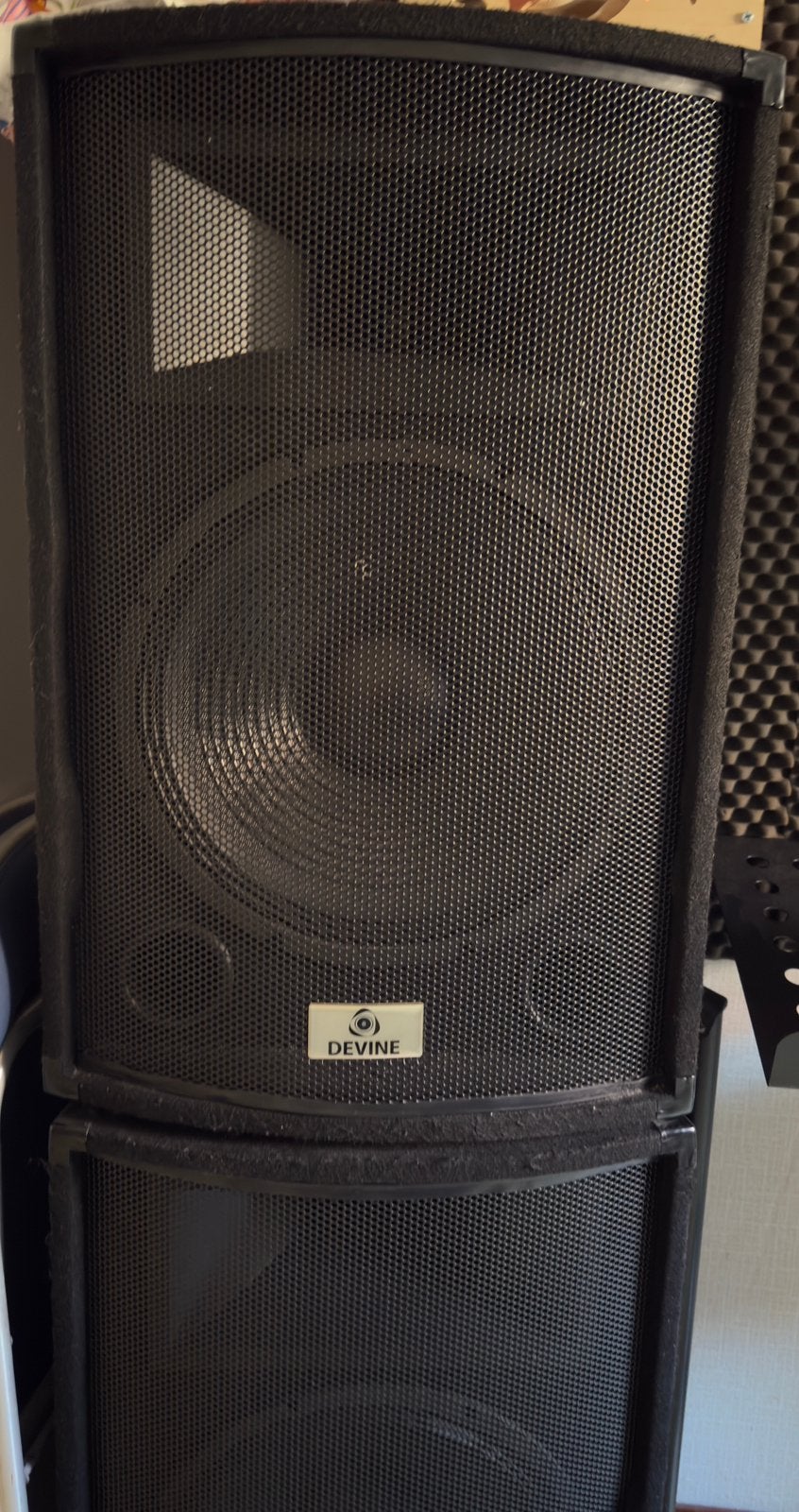 Devine Luidspreker - Gebruikt met lichte beschadiging, Ophalen, Gebruikt, Front, Rear of Stereo speakers, Overige merken