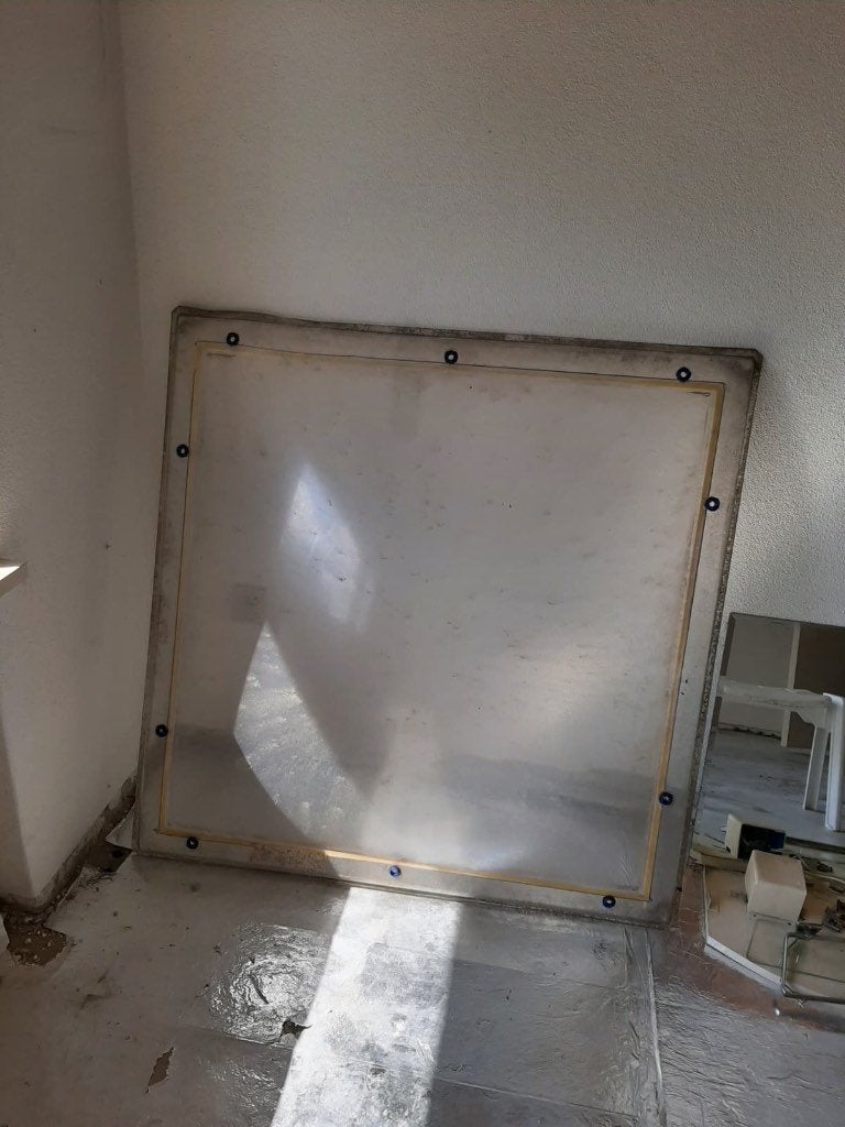 Lichtkoepel, Doe-het-zelf en Verbouw, Glas en Ramen, Ophalen, Gebruikt, Minder dan 80 cm, 80 tot 120 cm