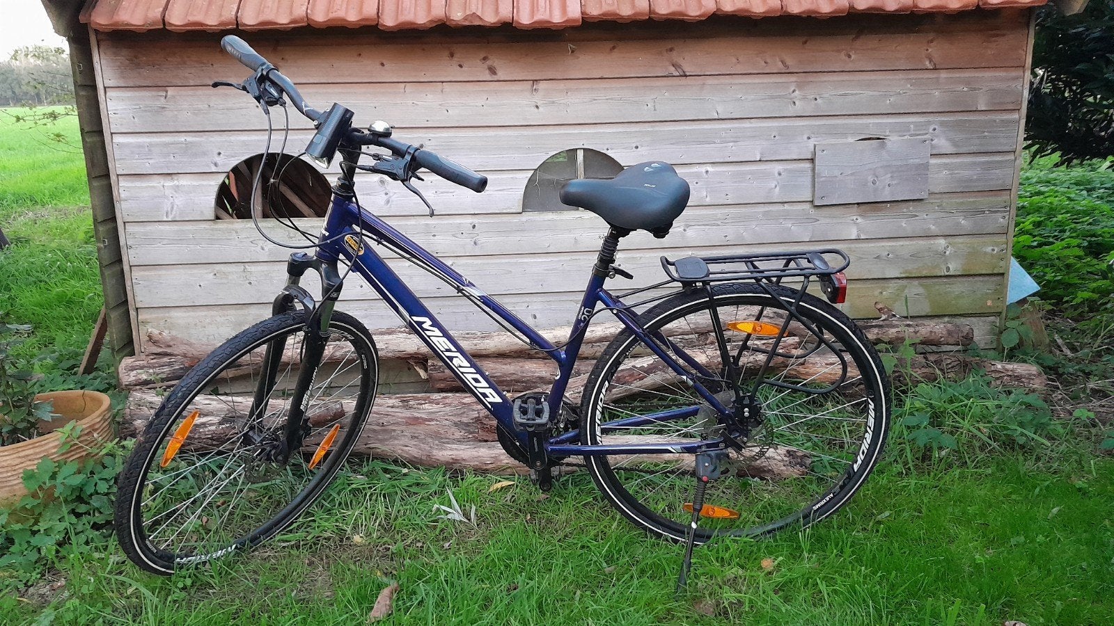 Merida fiets te koop, Gebruikt, Velgrem, Versnellingen, 53 tot 57 cm