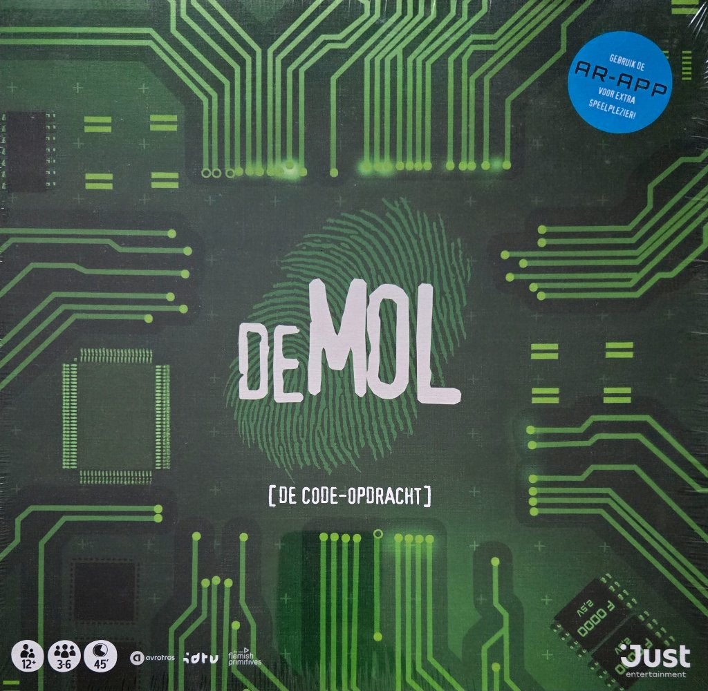 De Mol, Vijf spelers of meer, Ophalen, Nieuw, Just Games