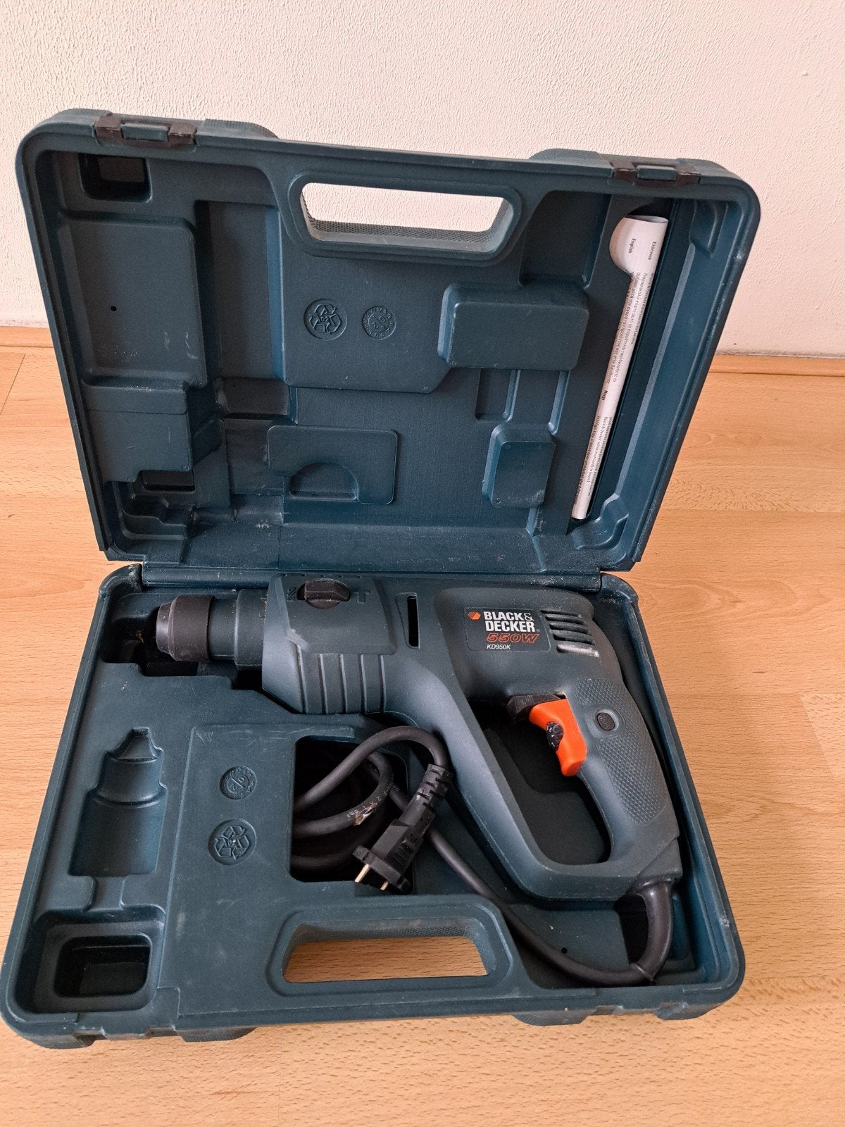 Boorhamer Black&Decker KD950, Ophalen of Verzenden, Gebruikt, Boor- en/of Breekhamer