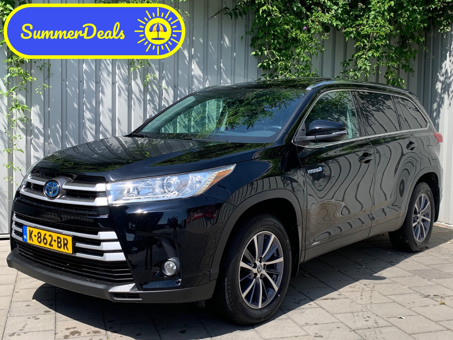 Toyota HIGHLANDER 3.5 Hybride XLE AWD|8 Persoons|64000KM|Cam, Auto's, Toyota, Gebruikt, 3500 cc, 2242 kg, Zwart