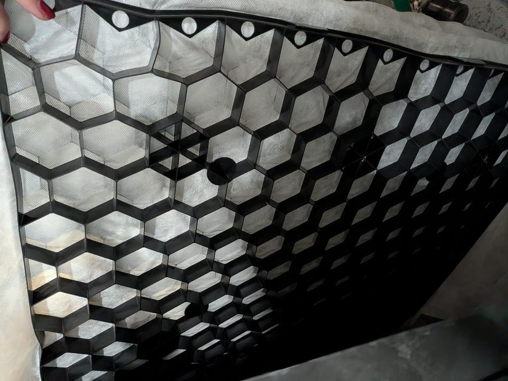 Grindplaten 80 x120 cm, Tuin en Terras, Grind, Keien en Split, Ophalen, Overige materialen, Zwart, Overige typen