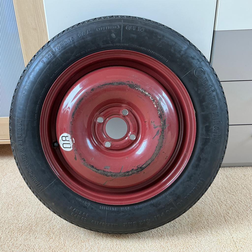 Reservewiel - Thuiskomer 125/90R15, Ophalen, Overige, Gebruikt, 15 inch