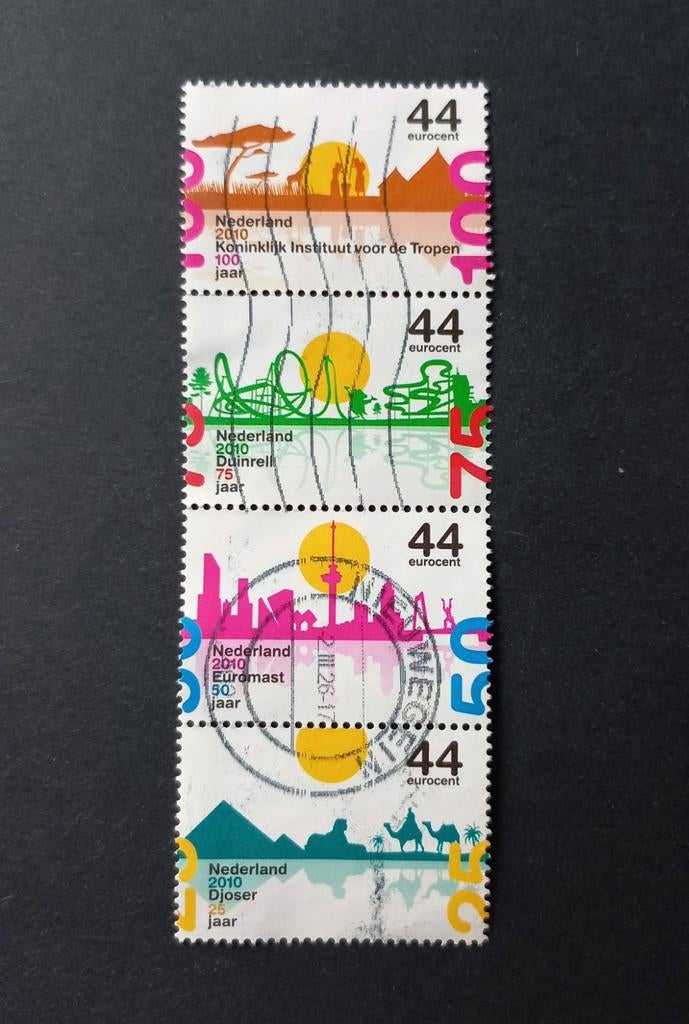 Nederland Jubileumpostzegels, Postzegels en Munten, Ophalen of Verzenden, Na 1940, Gestempeld
