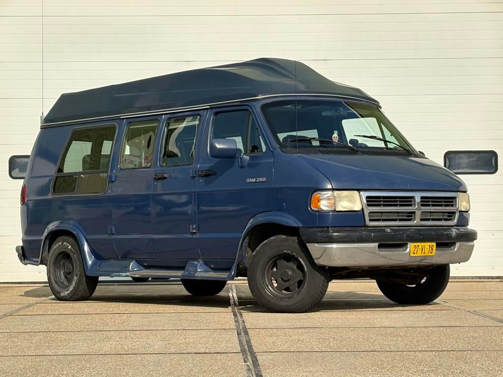 Dodge RAM 2500 | Binnenzijde nieuw !!! Camper | LPG | V8 |, Automaat, 8 cilinders, Overige carrosserieën, Blauw
