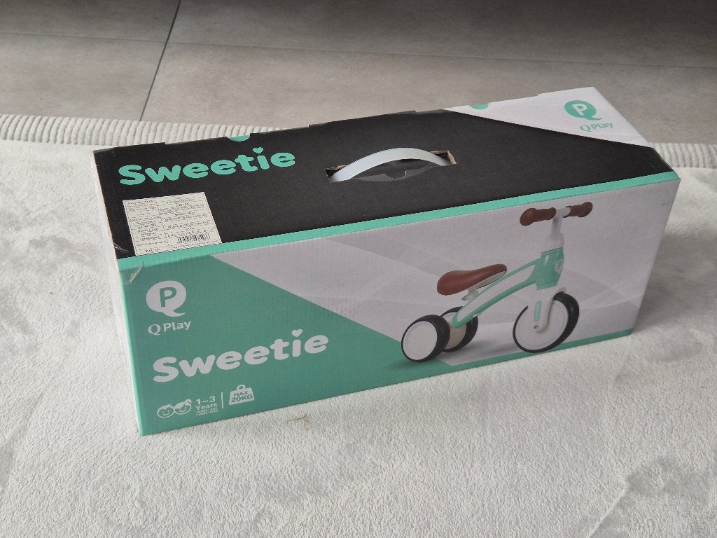 Q Play Sweetie Loopfiets - Nieuw in doos, Ophalen of Verzenden, Nieuw, Loopfiets