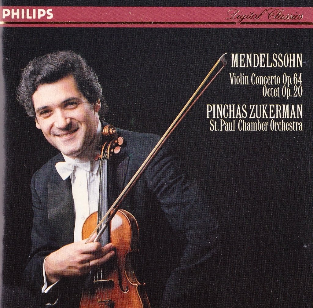 Pinchas Zuckerman - Mendelssohn: Violin Concerto Op. 64 (CD), Romantiek, Kamermuziek, Gebruikt, Mendelssohn