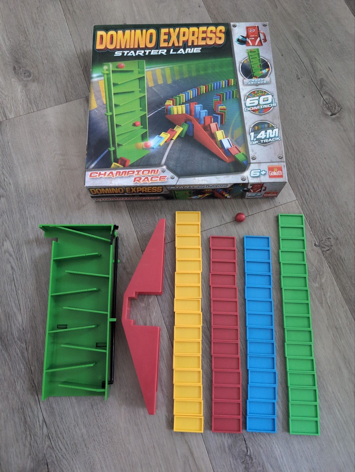 Domino Express Starter Lane - Goliath, Kinderen en Baby's, Speelgoed | Overig, Ophalen of Verzenden, Gebruikt, Jongen of Meisje