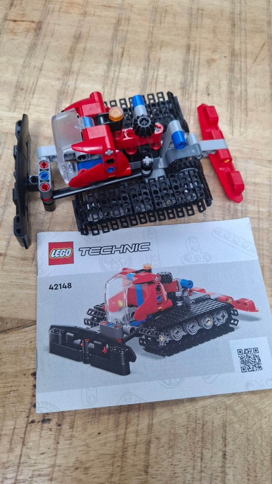 LEGO Technic Sneeuwruimer 42148 met instructieboekje, Kinderen en Baby's, Speelgoed | Duplo en Lego, Zo goed als nieuw, Lego, Technic