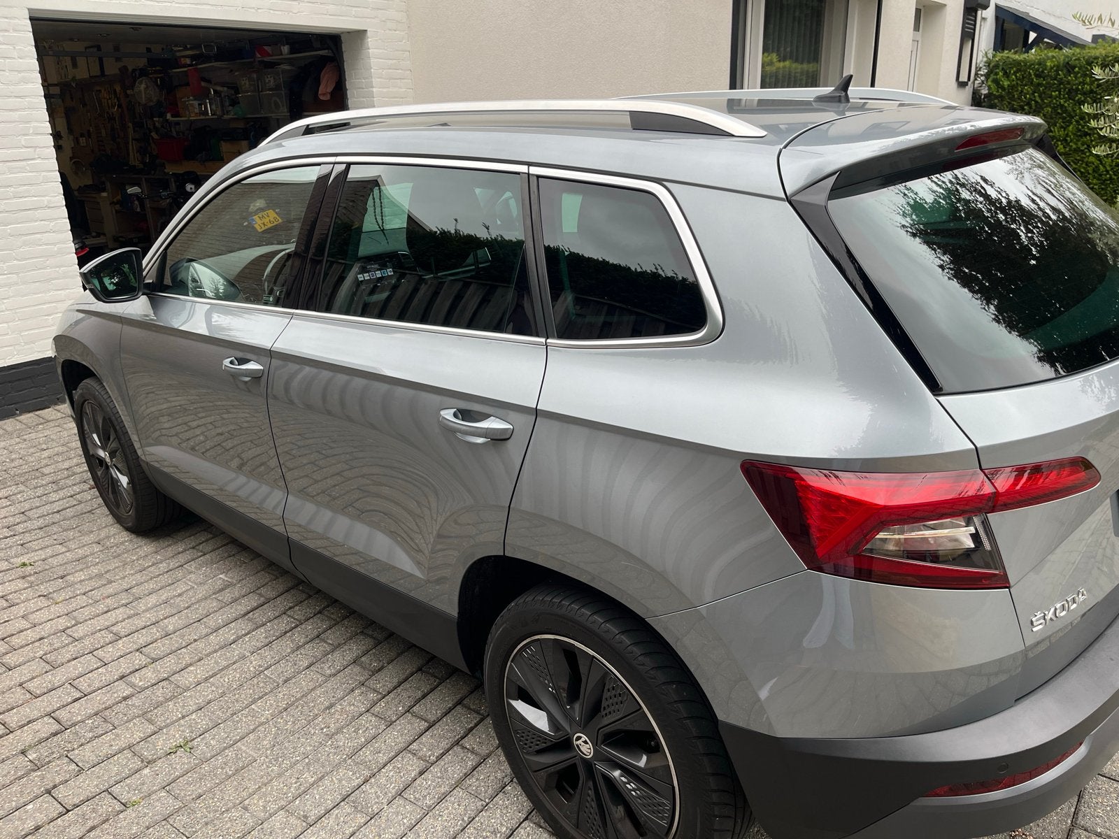 Skoda Karoq 1.6 TDI Greentech 115pk 2019 Grijs, Voorwielaandrijving, 4 cilinders, Particulier, 22 km/l