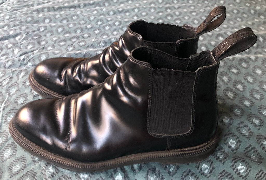 Heren Chelsea Boots - Dr. Martens, Zwart, Boots, Ophalen of Verzenden, Gedragen