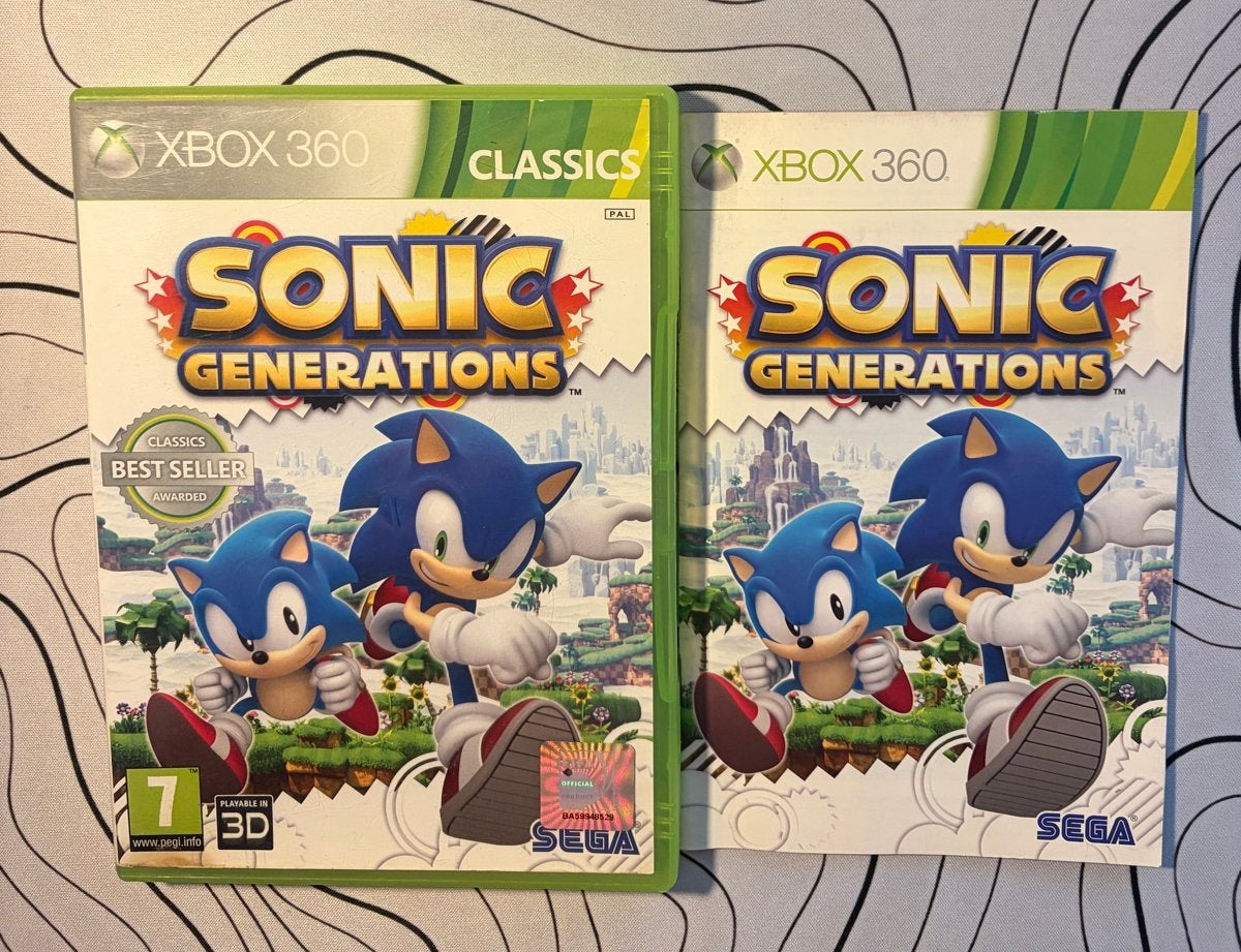 Sonic Generations - Xbox 360, Gebruikt, 1 speler, Eén computer, Ophalen of Verzenden
