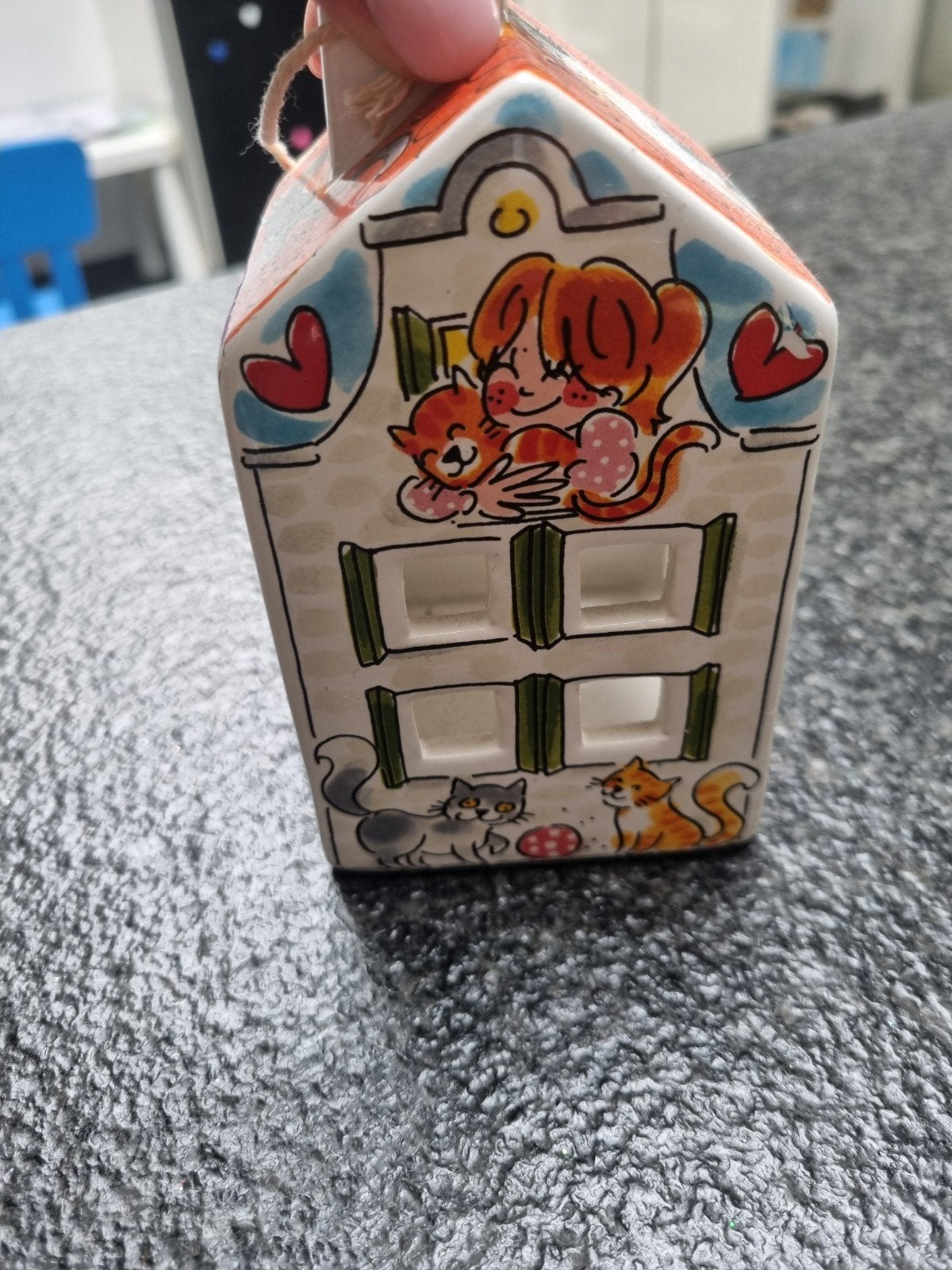 Blond Amsterdam Huisje voor Kattenliefhebbers, Ophalen of Verzenden