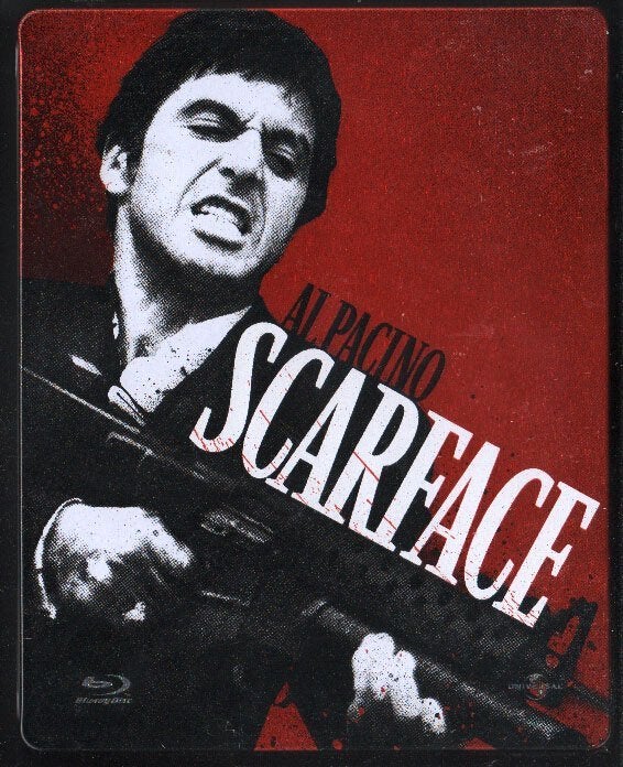 Scarface+DVD, STEELBOOK. Blu-ray. NLsubs!, Gebruikt, Film, Spaans, Ophalen of Verzenden
