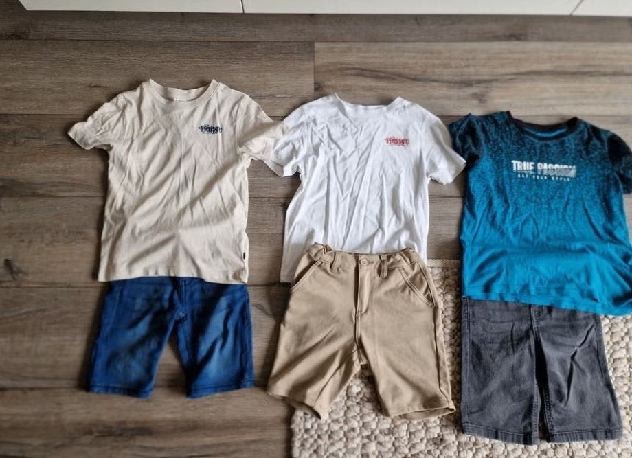 Jongens kleding zomer maat 134 140 128 LEUKE PRIJS, Ophalen of Verzenden, Zo goed als nieuw, Jongen