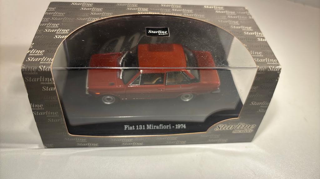 Fiat 131 mirafiori 1974 starline 1.43, Overige merken, Auto, Ophalen of Verzenden, A