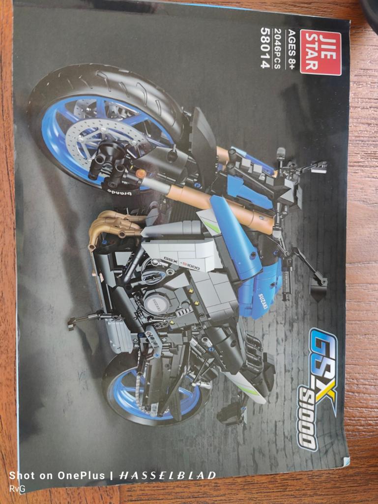 Suzaki GSX S1000 Motorfiets Bouwpakket (Jie Star), Ophalen of Verzenden, Zo goed als nieuw, Overige merken