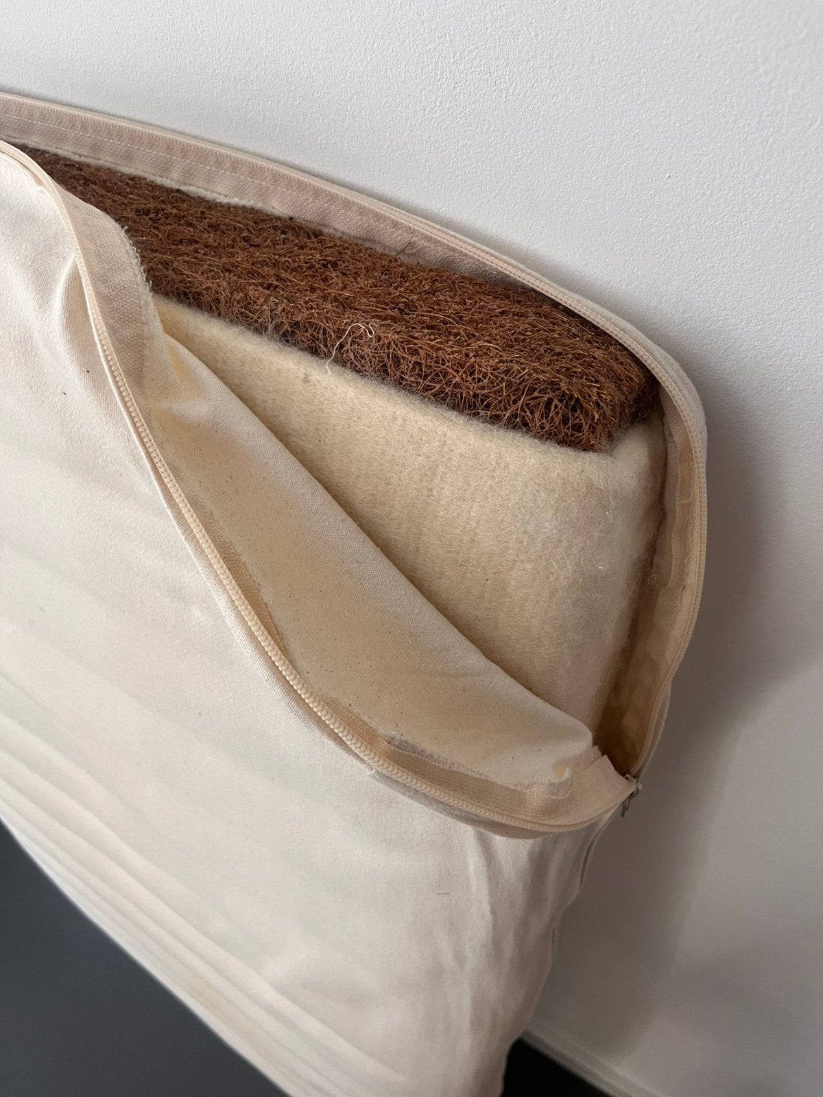 Prolana Ronja kokosmatras voor ledikant (120x60), Ophalen, Zo goed als nieuw, Minder dan 140 cm, Matras