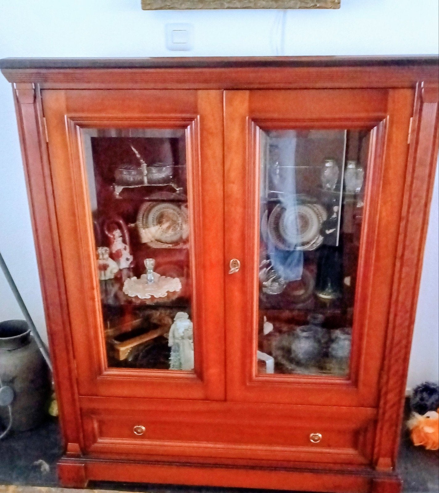 Te koop teake houten kast, Ophalen of Verzenden