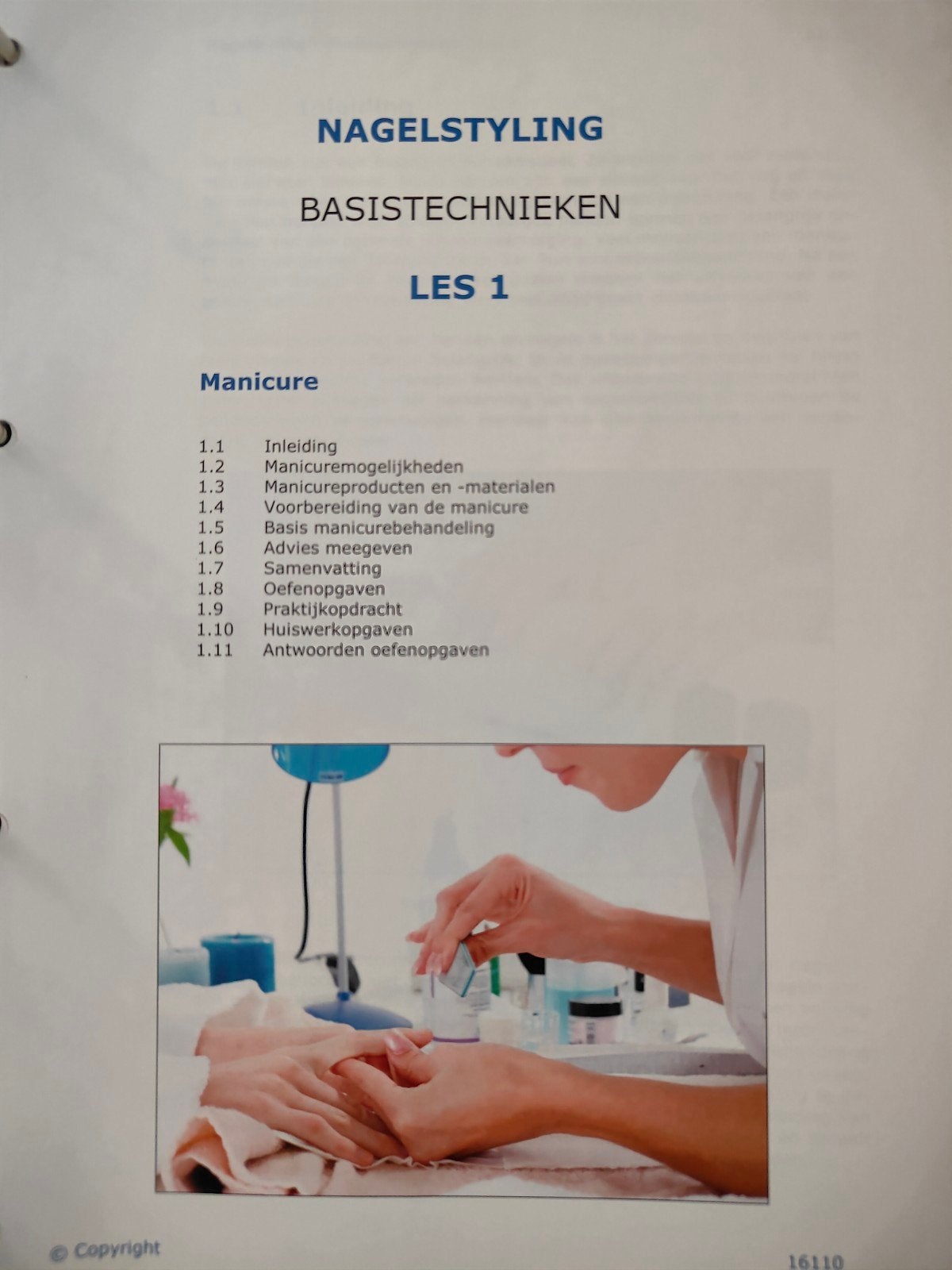 NHA Nagelstyling Cursus: Basis- & Acrylsystemen, Ophalen of Verzenden, Zo goed als nieuw, Niet van toepassing, NHA