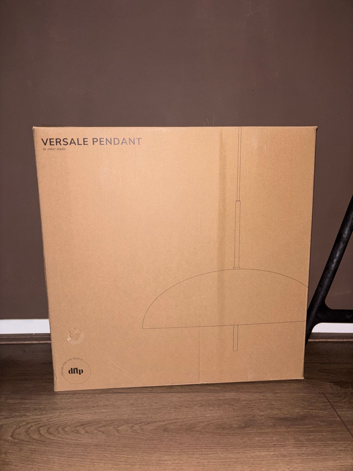 Versale Hanglamp Zwart - Nieuw in Doos, Ophalen of Verzenden, Nieuw, Metaal, E27 (groot)