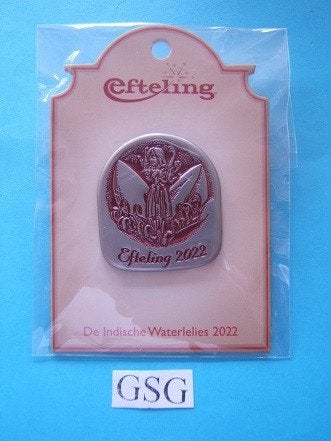 Indische Waterlelies nr. EPP441-01, Ophalen, Nieuw, Button of Speldje