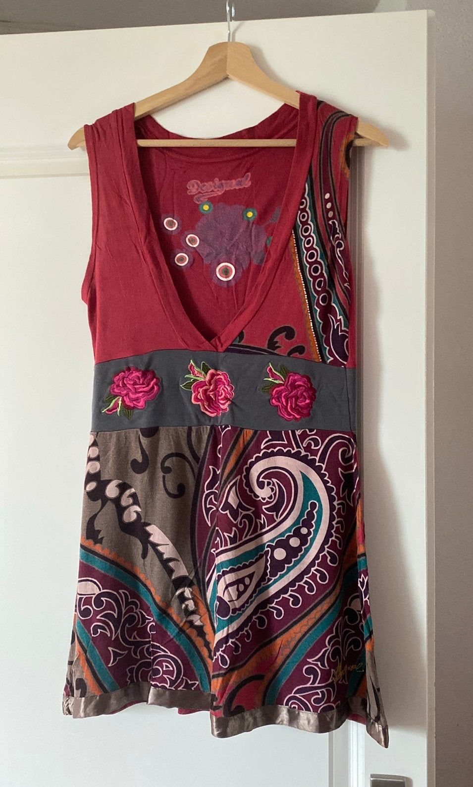 Desigual top, Maat 38/40 (M), Zwart, Ophalen of Verzenden, Zo goed als nieuw