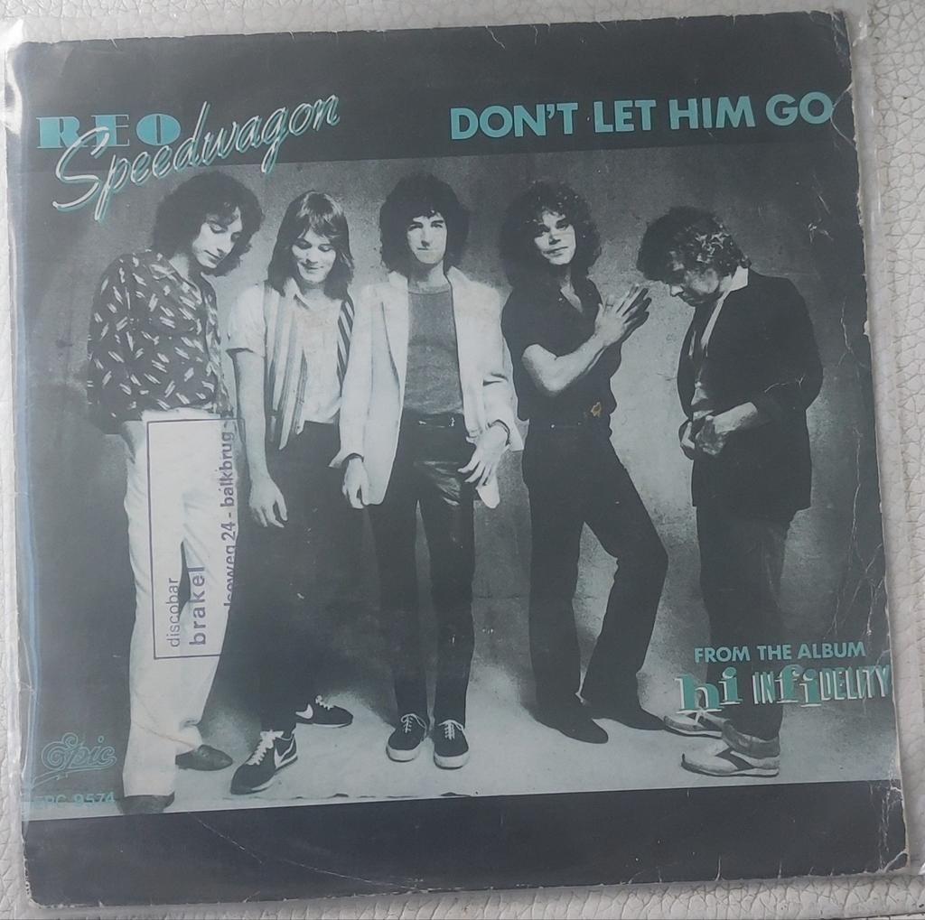 REO Speedwagon - Don't Let Him Go (7 inch vinyl single), Ophalen of Verzenden