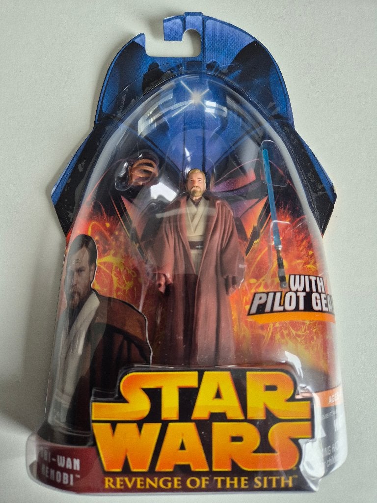 Star Wars ROTS 55 Obi-Wan Kenobi with Pilot Gear, Verzamelen, Star Wars, Ophalen of Verzenden, Nieuw, Actiefiguurtje