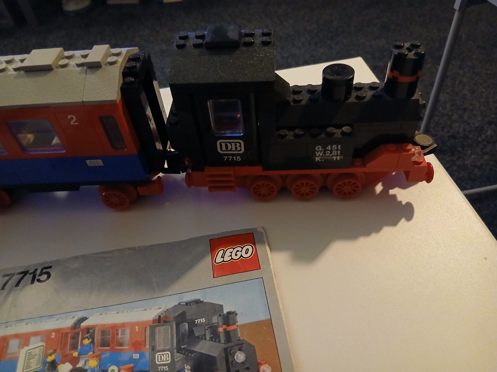 Lego nr 7715     handtrein, Gebruikt, Lego, Ophalen of Verzenden, Compleet