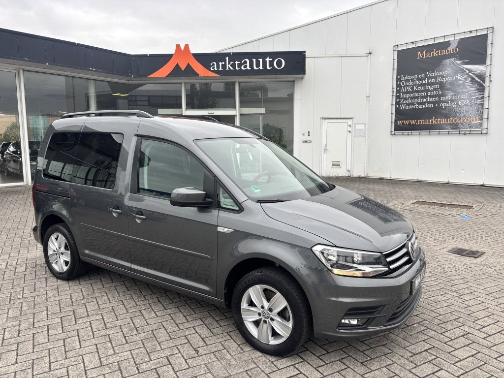 Volkswagen Caddy 1.4 TSI Trendline Cruise Climate Parkeersen, Auto's, Volkswagen, Stof, Gebruikt, 4 cilinders, 700 kg