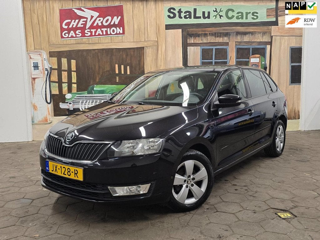 Skoda Rapid Spaceback 1.2 TSI Greentech JOY/AUTOMAAT/N.A.P, Auto's, Stof, Gebruikt, 4 cilinders, Origineel Nederlands