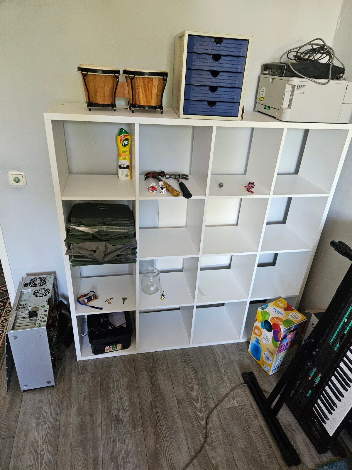 kast ikea, kallax, Ophalen, 100 tot 150 cm, 100 tot 150 cm, Zo goed als nieuw