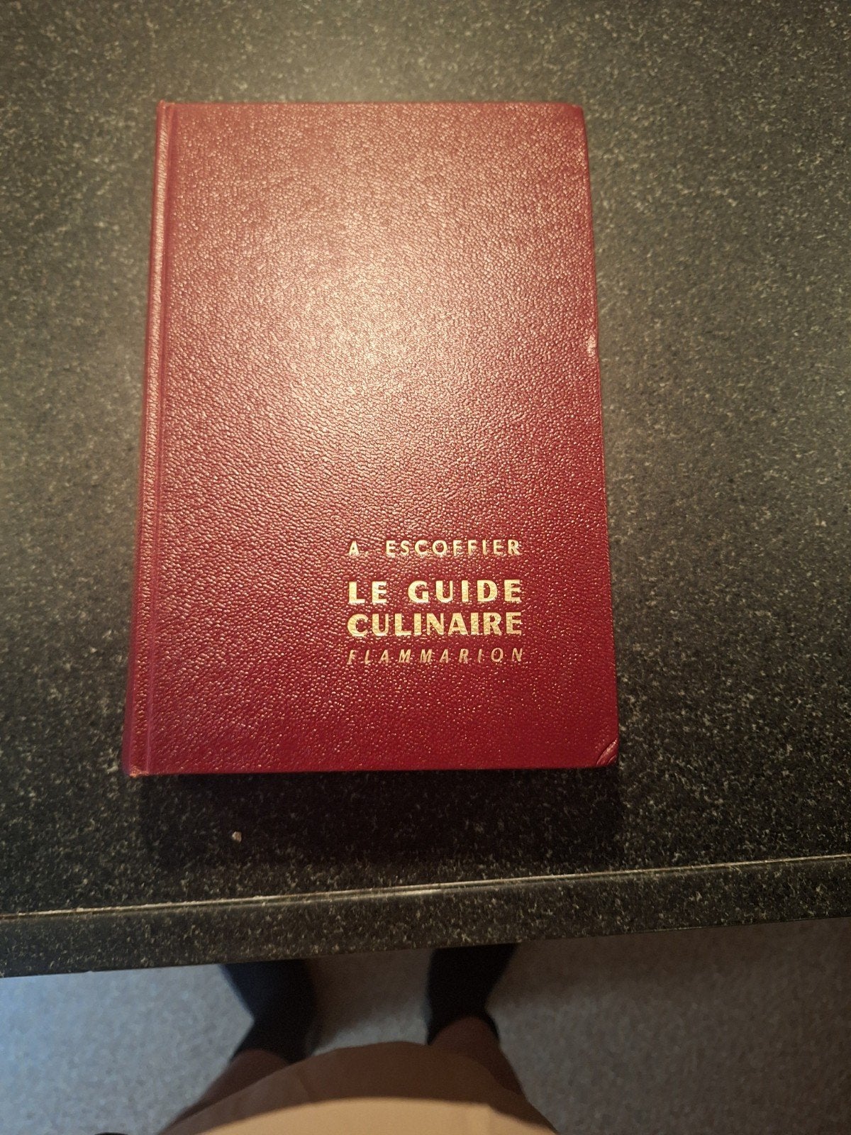Le Guide Culinaire - A. Escoffier (1982), Boeken, Gelezen, Voorgerechten en Soepen, A. Escoffier, Ophalen of Verzenden