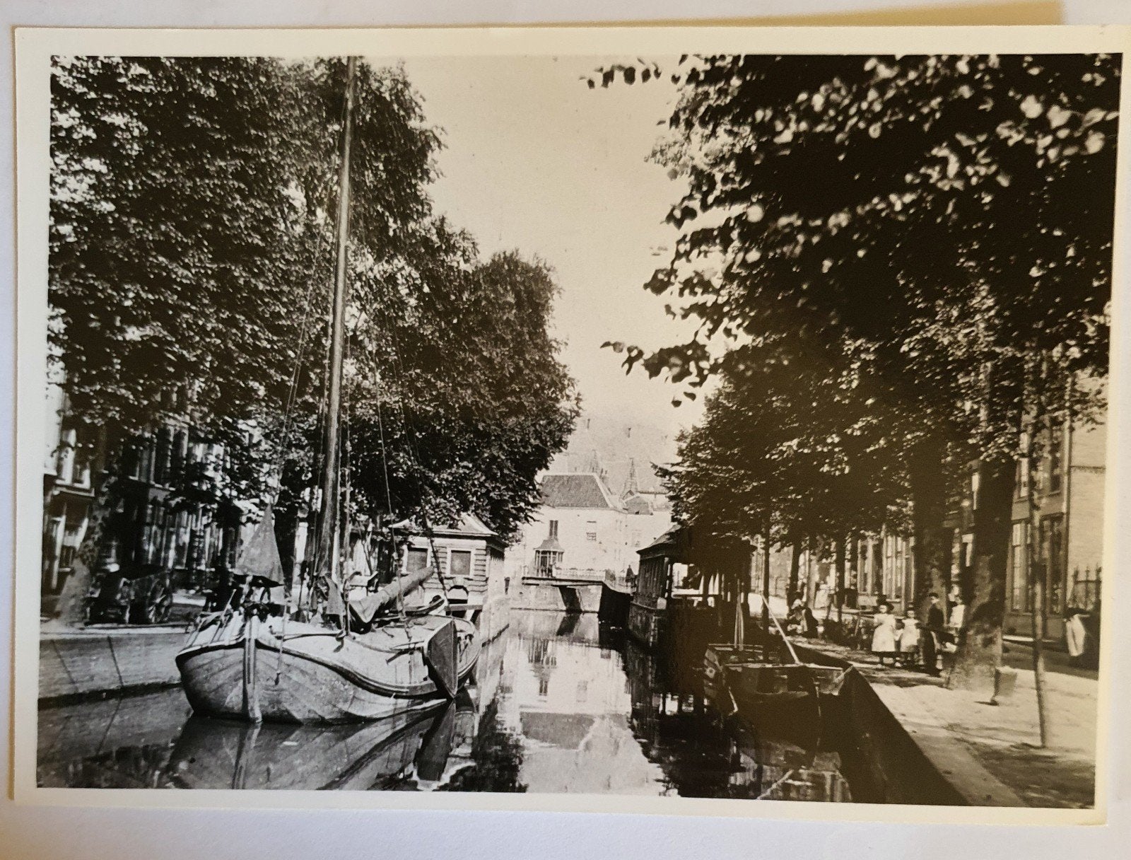 Gouda gouwe visbanken, Ophalen of Verzenden, Voor 1940, Overige onderwerpen